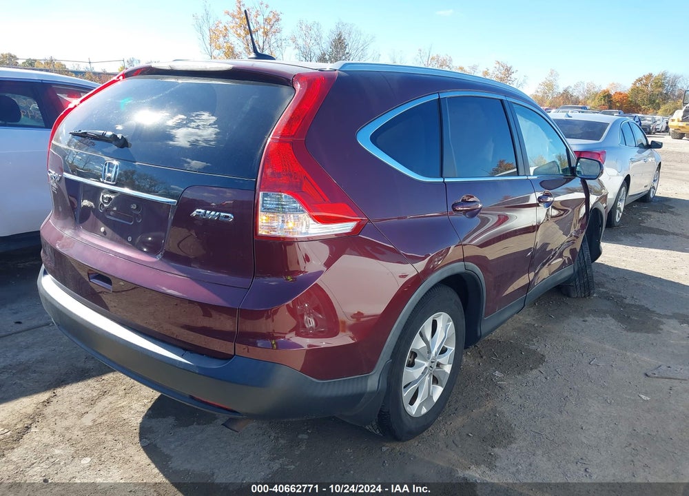 2013 HONDA CR-V EX-L VIN: 5J6RM4H73DL012792