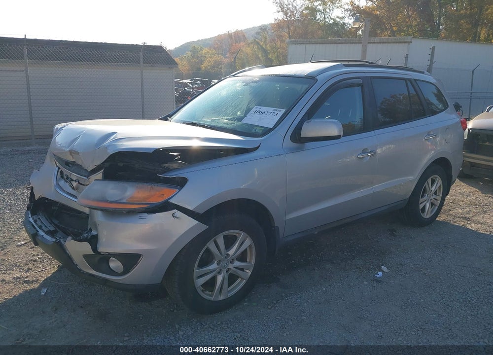 2010 HYUNDAI SANTA FE LIMITED V6 VIN: 5NMSKDAG7AH385628