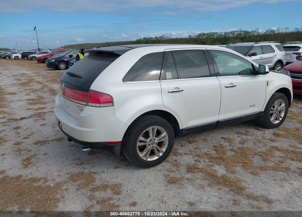 2010 LINCOLN MKX VIN: 2LMDJ8JCXABJ31538