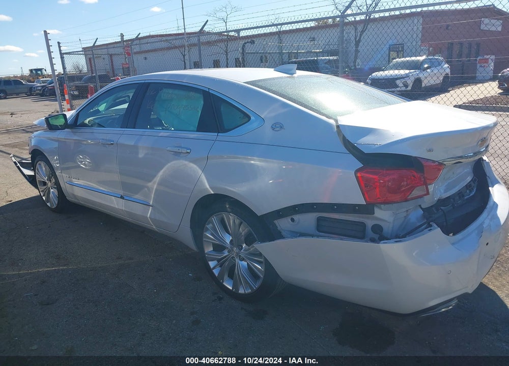 2018 CHEVROLET IMPALA 2LZ VIN: 2G1125S35J9107595