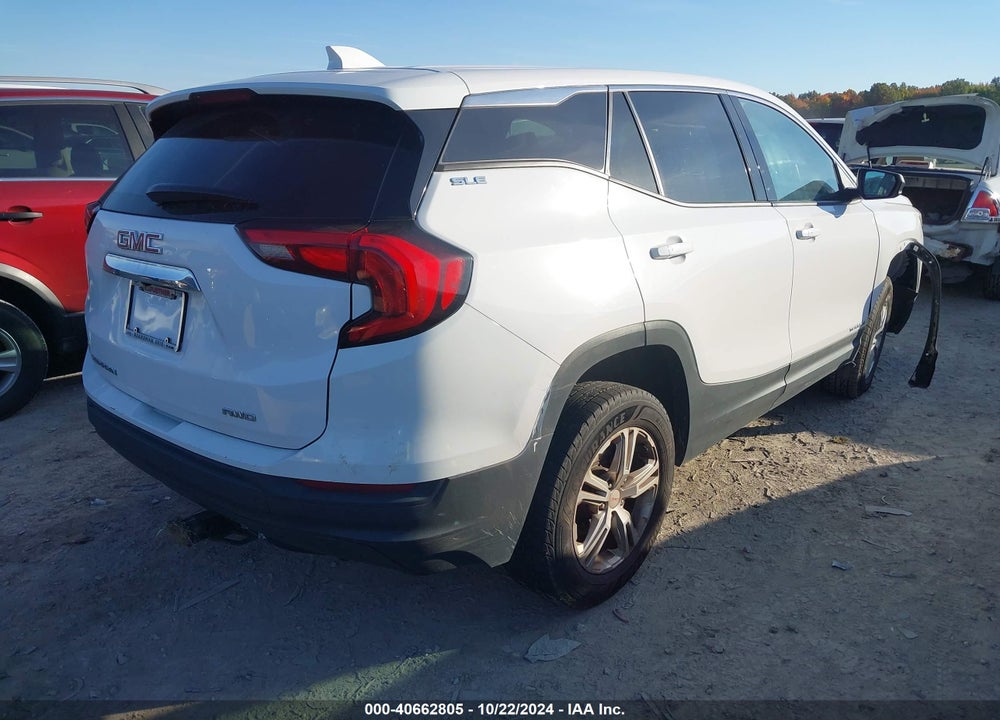 2018 GMC TERRAIN SLE VIN: 3GKALTEV4JL304166