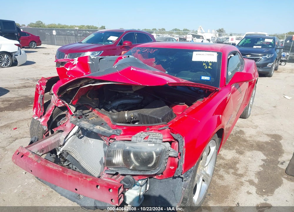 2011 CHEVROLET CAMARO 2LT VIN: 2G1FC1ED1B9106624