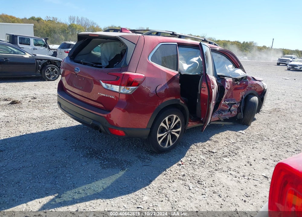 2022 SUBARU FORESTER LIMITED VIN: JF2SKAPC0NH423051