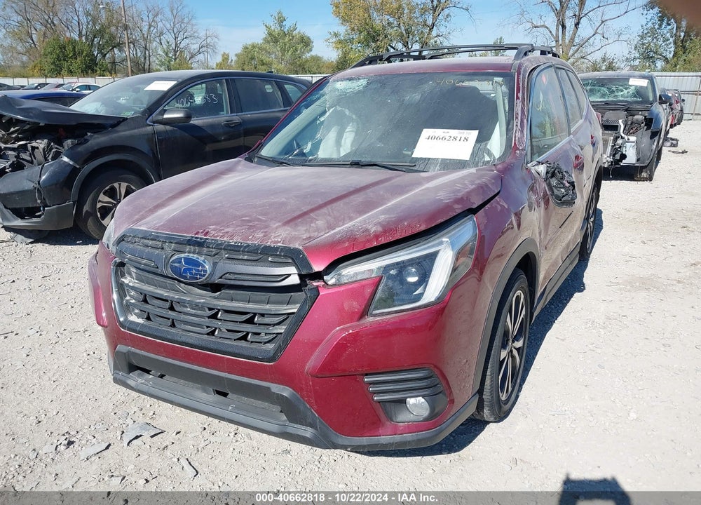 2022 SUBARU FORESTER LIMITED VIN: JF2SKAPC0NH423051