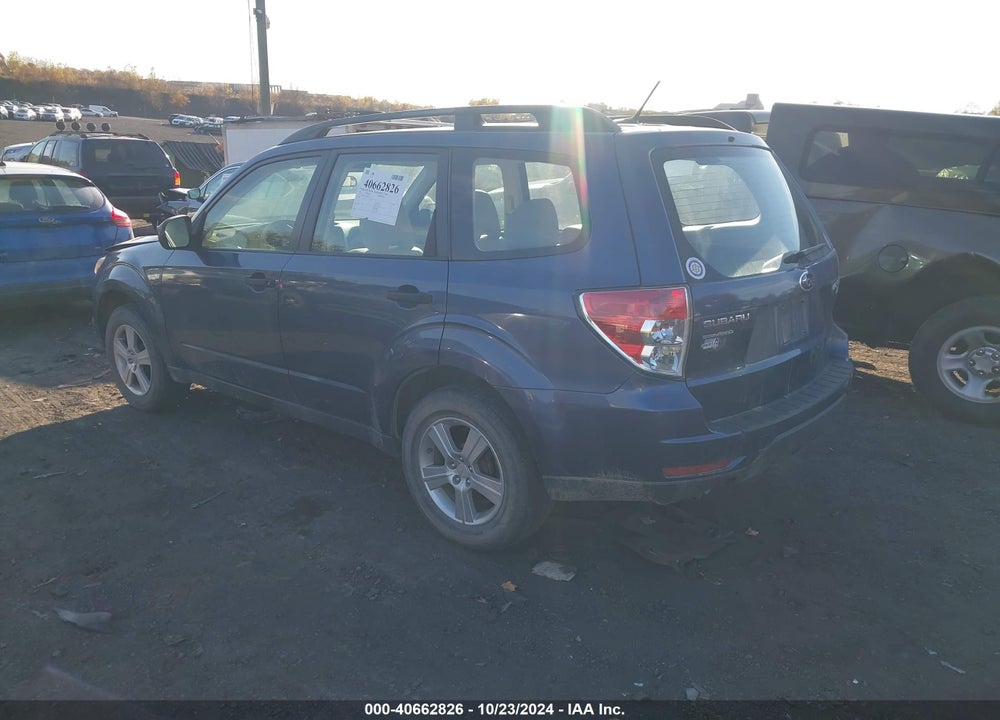 2013 SUBARU FORESTER 2.5X VIN: JF2SHABC8DH402789