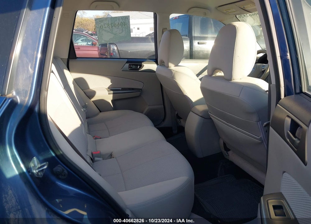 2013 SUBARU FORESTER 2.5X VIN: JF2SHABC8DH402789