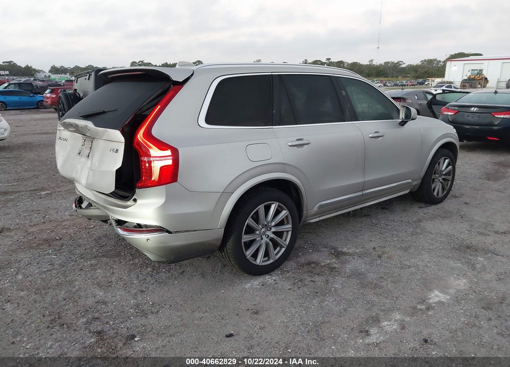 2016 VOLVO XC90 T6 INSCRIPTION VIN: YV4A22PL8G1025711