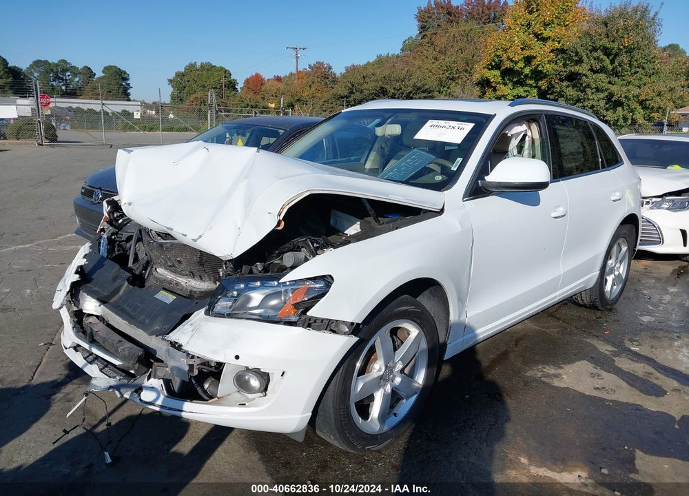 2012 AUDI Q5 2.0T PREMIUM VIN: WA1LFBFP5CA106772