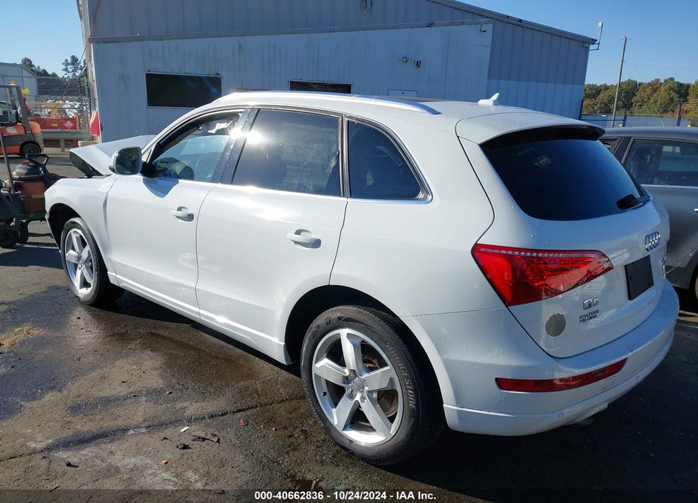 2012 AUDI Q5 2.0T PREMIUM VIN: WA1LFBFP5CA106772