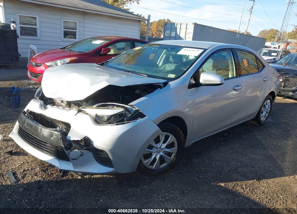 2015 TOYOTA COROLLA L VIN: 2T1BURHE9FC263491