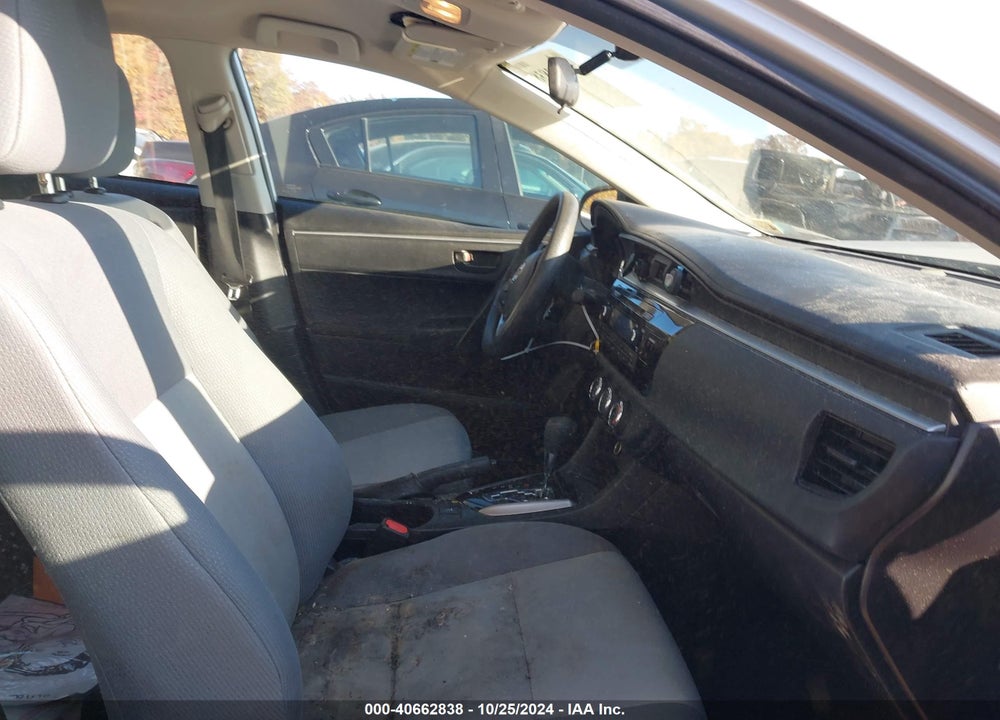 2015 TOYOTA COROLLA L VIN: 2T1BURHE9FC263491