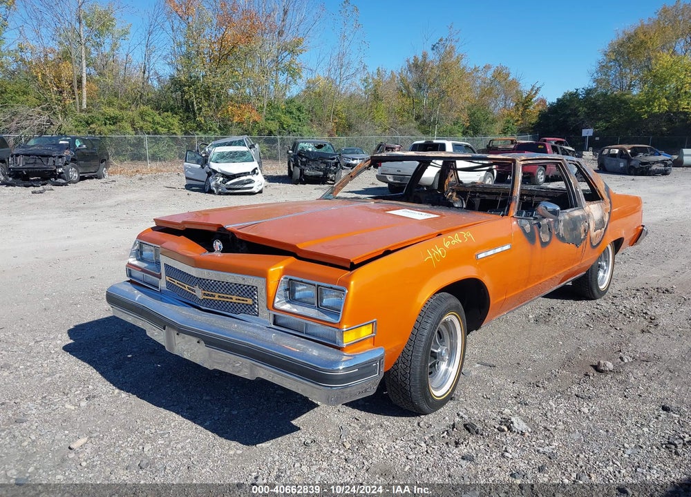 1977 BUICK ELECTRA VIN: 00004V37K7H462150