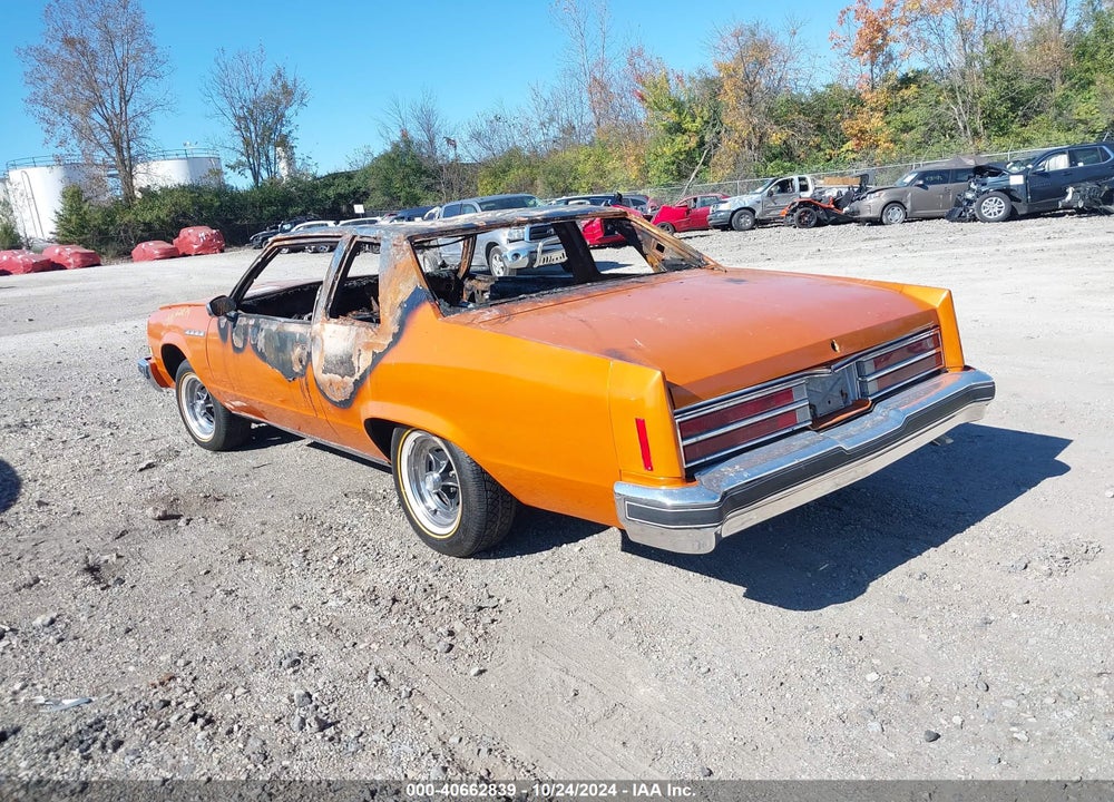 1977 BUICK ELECTRA VIN: 00004V37K7H462150