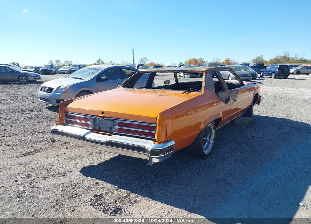 1977 BUICK ELECTRA VIN: 00004V37K7H462150