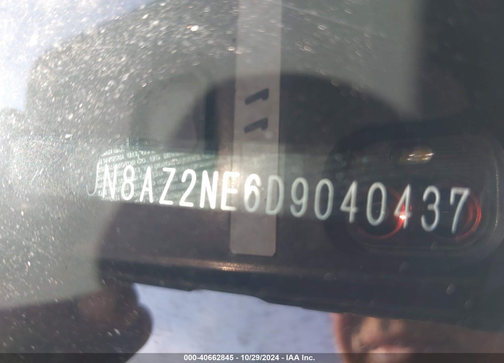 2013 INFINITI QX56 VIN: JN8AZ2NE6D9040437