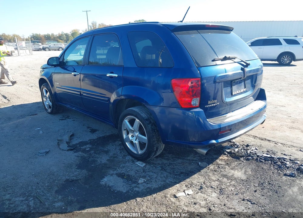 2008 PONTIAC TORRENT GXP VIN: 2CKDL537986021360