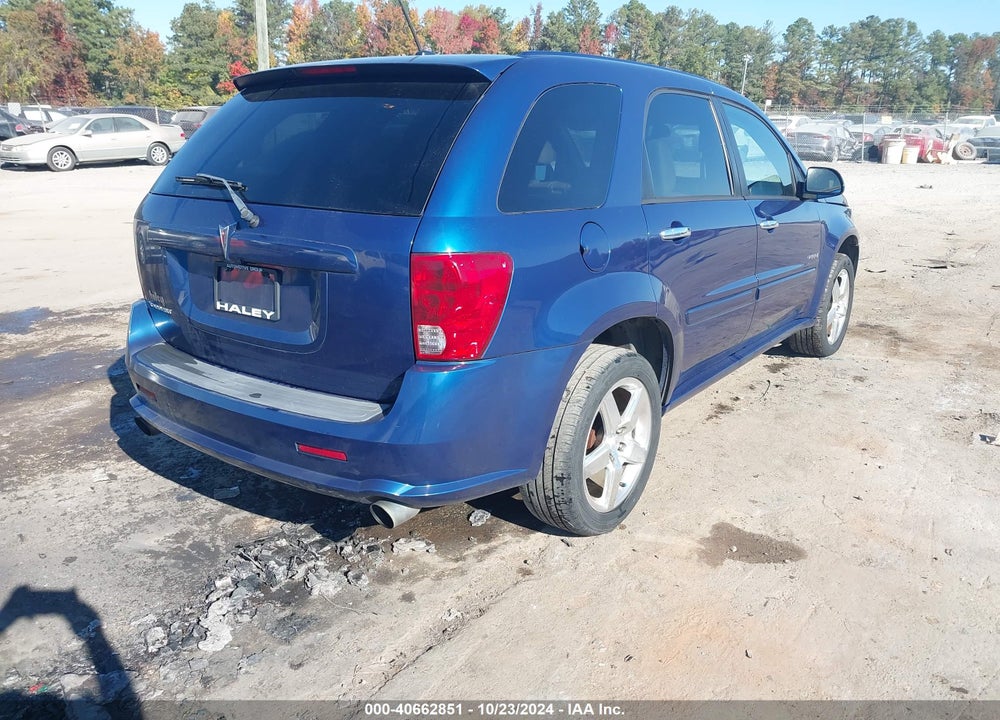 2008 PONTIAC TORRENT GXP VIN: 2CKDL537986021360