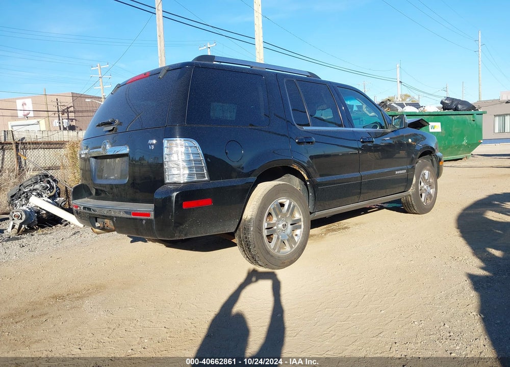 2008 MERCURY MOUNTAINEER PREMIER VIN: 4M2EU48838UJ00443