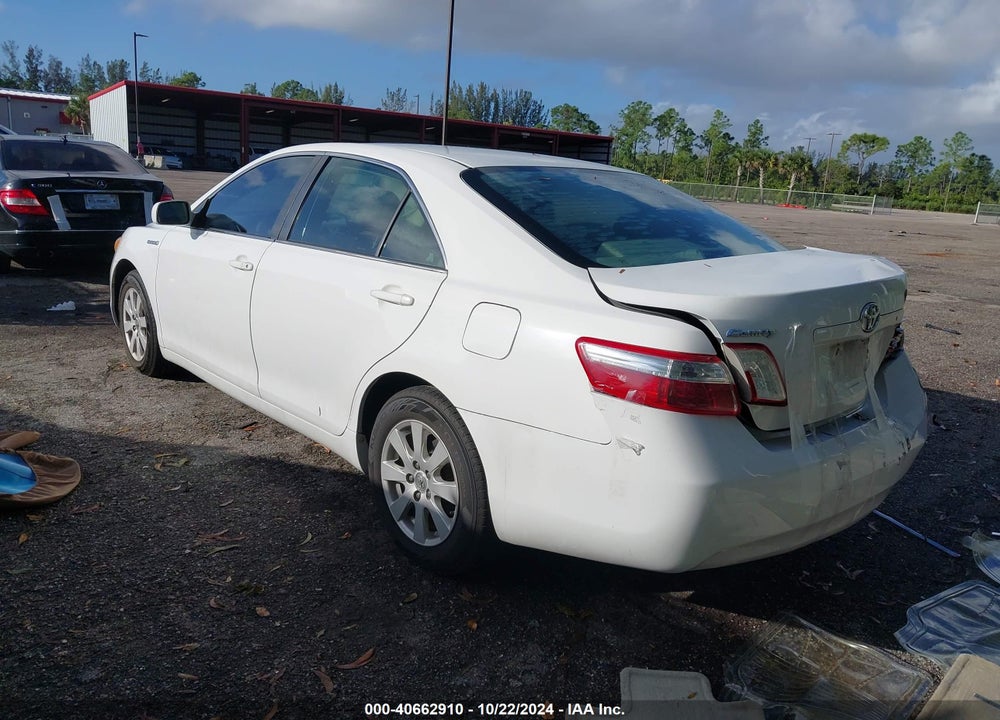 2007 TOYOTA CAMRY HYBRID VIN: 4T1BB46KX7U023836