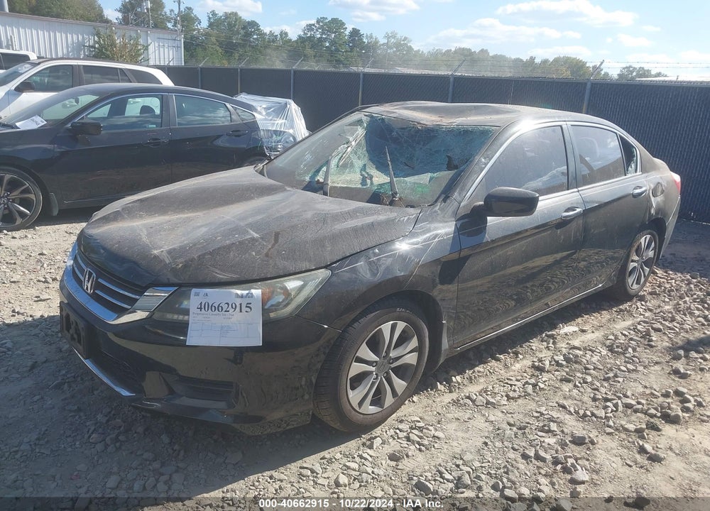2015 HONDA ACCORD LX VIN: 1HGCR2F33FA180501
