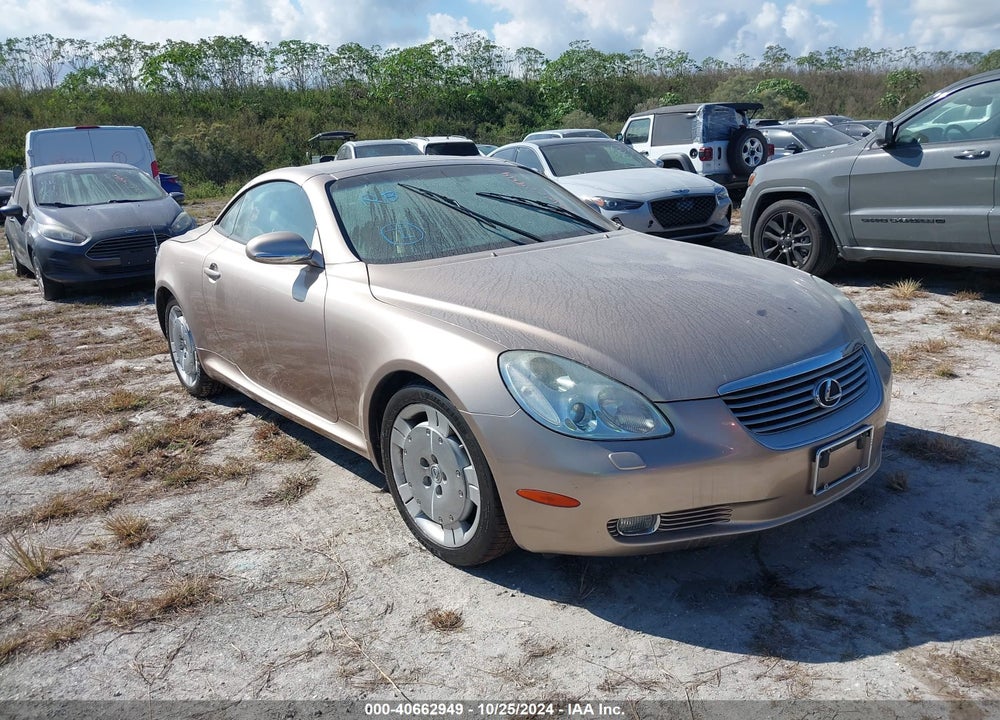 2002 LEXUS SC 430 VIN: JTHFN48Y320024517