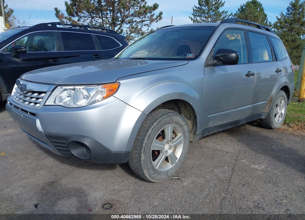 2012 SUBARU FORESTER 2.5X VIN: JF2SHABC9CH419325