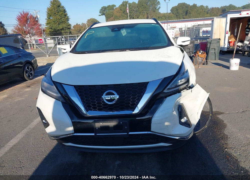 2022 NISSAN MURANO SV INTELLIGENT AWD VIN: 5N1AZ2BS8NC121350