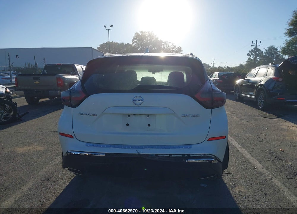 2022 NISSAN MURANO SV INTELLIGENT AWD VIN: 5N1AZ2BS8NC121350