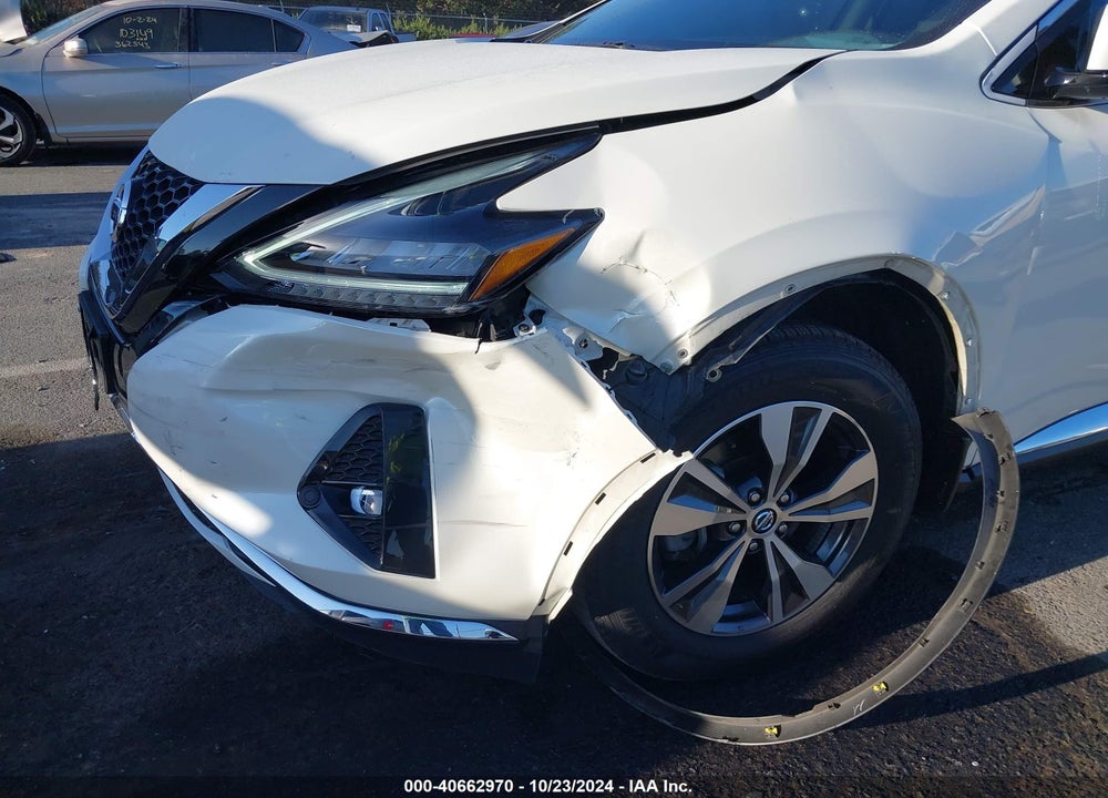 2022 NISSAN MURANO SV INTELLIGENT AWD VIN: 5N1AZ2BS8NC121350