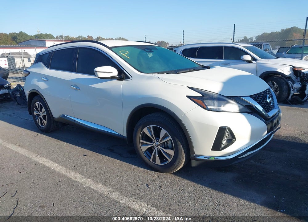 2022 NISSAN MURANO SV INTELLIGENT AWD VIN: 5N1AZ2BS8NC121350