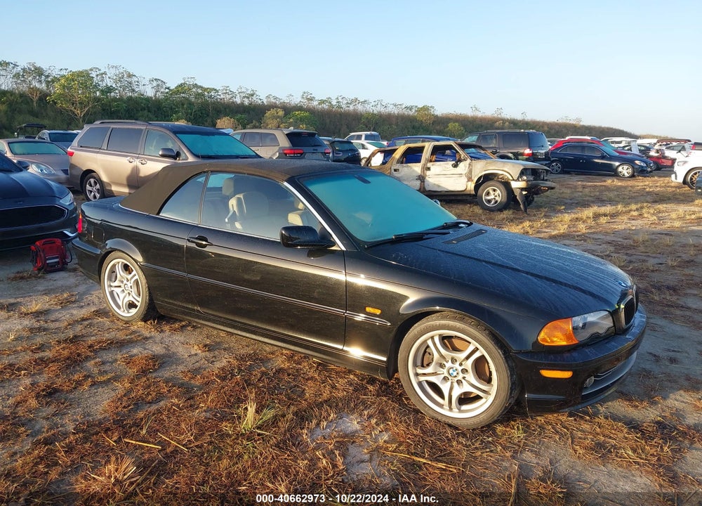 2001 BMW 330CI VIN: WBABS53471JU81596