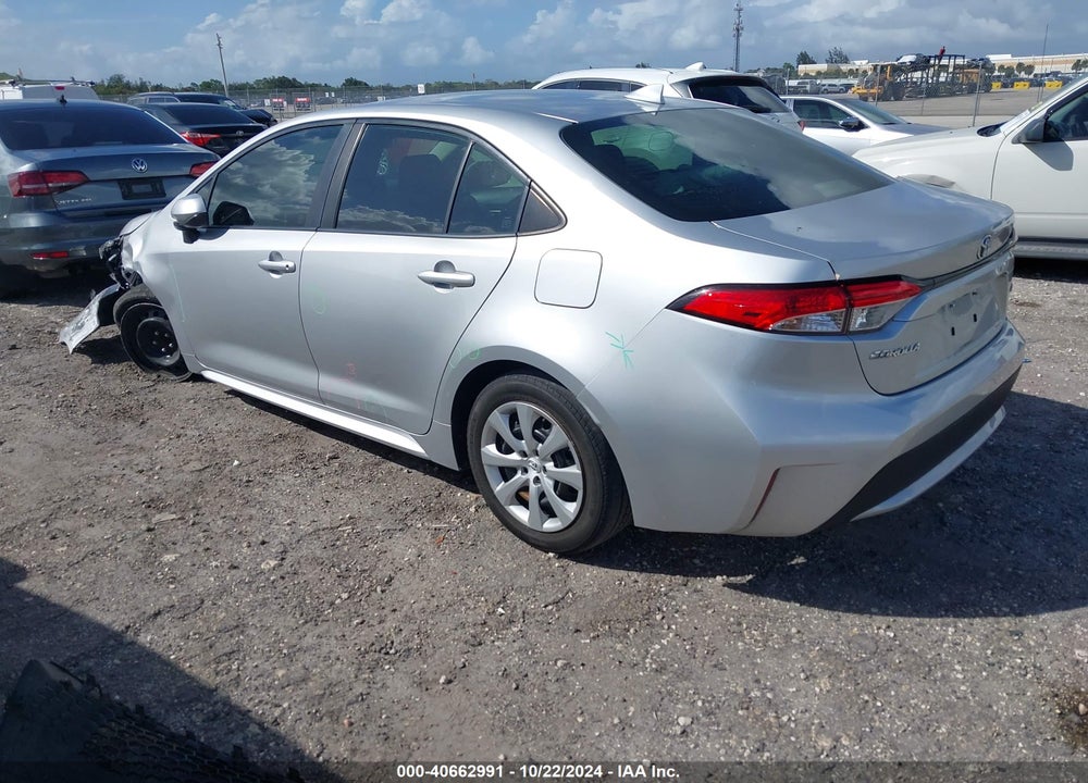2021 TOYOTA COROLLA LE VIN: JTDEPMAE8MJ118428