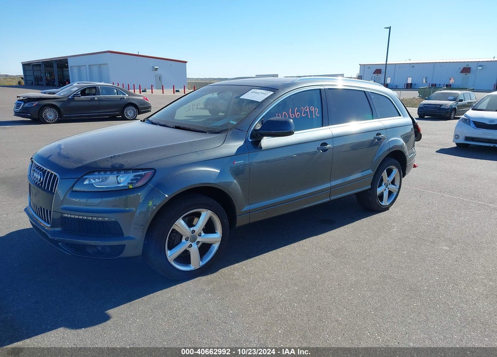 2014 AUDI Q7 3.0T S LINE PRESTIGE VIN: WA1DGAFE2ED007483