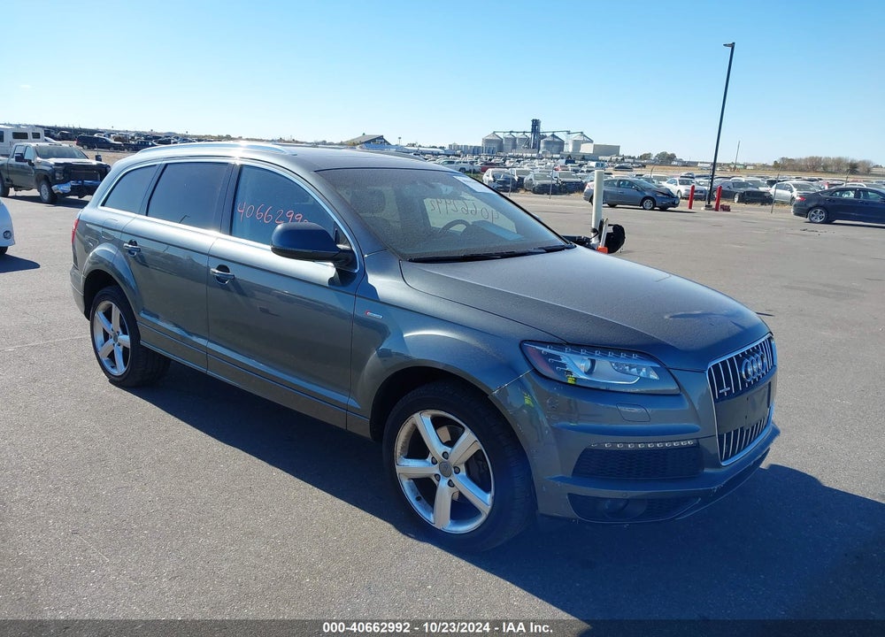 2014 AUDI Q7 3.0T S LINE PRESTIGE VIN: WA1DGAFE2ED007483