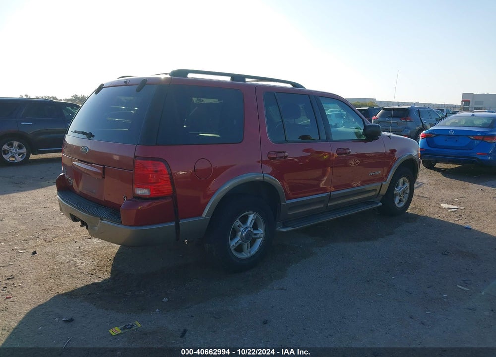 2002 FORD EXPLORER EDDIE BAUER VIN: 1FMZU64W22ZC87090