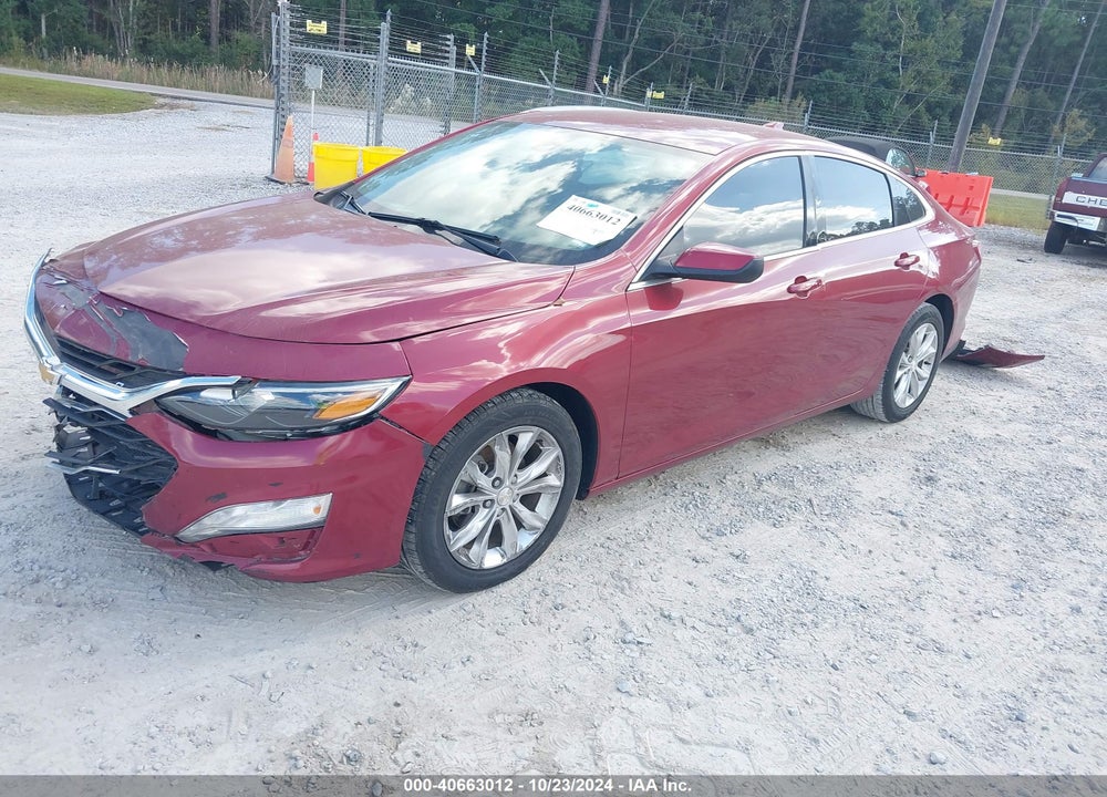 2019 CHEVROLET MALIBU LT VIN: 1G1ZD5ST0KF123550