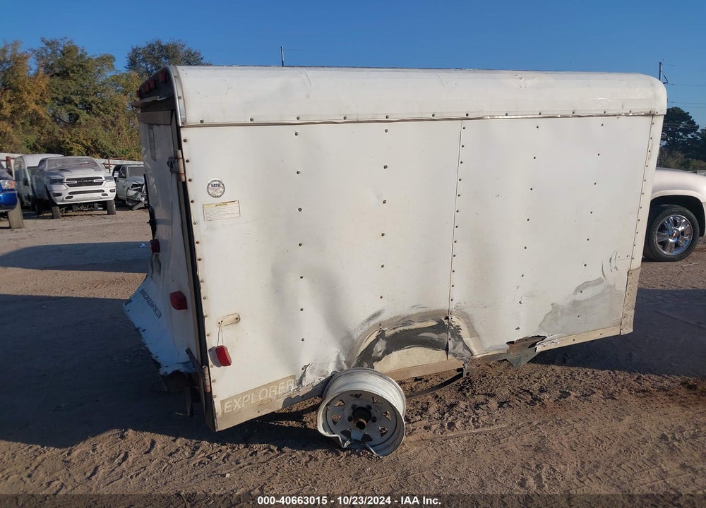 2005 CARGO TRAILER VIN: 4D6EB08165C008499