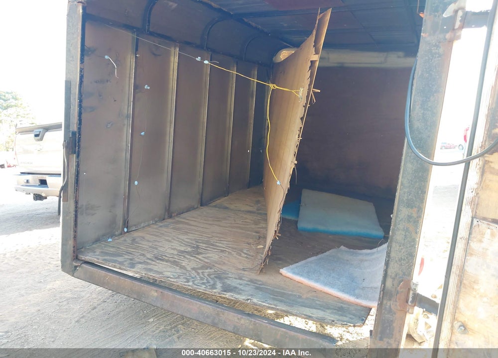 2005 CARGO TRAILER VIN: 4D6EB08165C008499