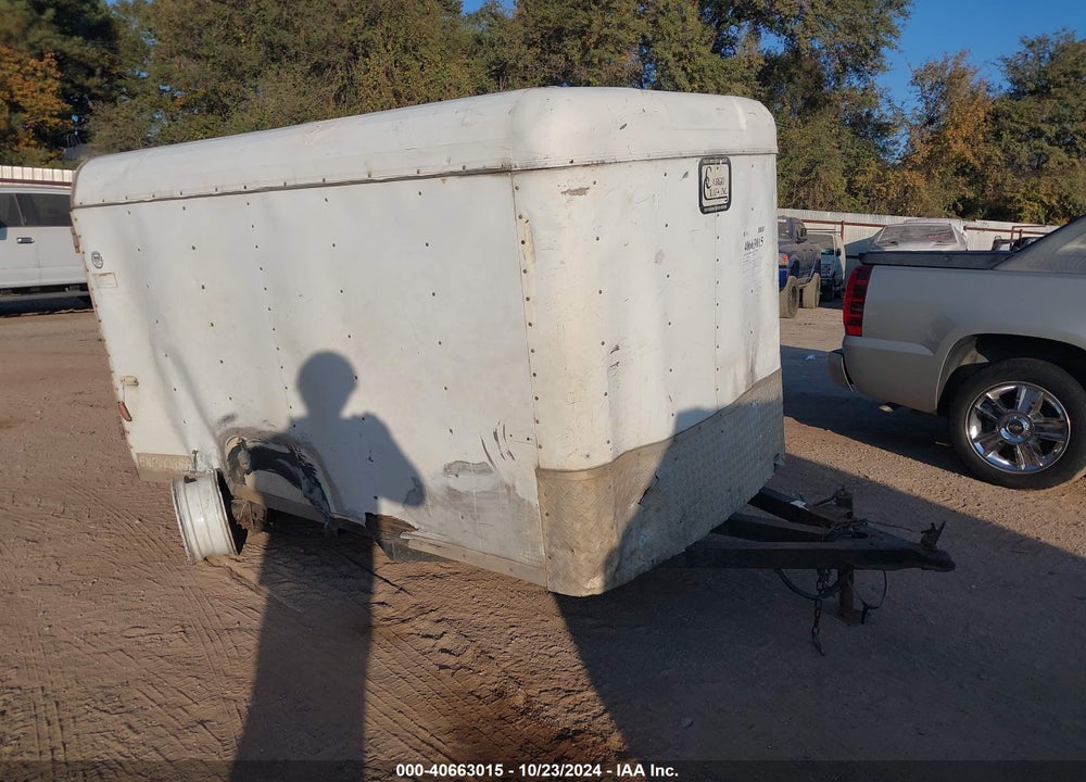 2005 CARGO TRAILER VIN: 4D6EB08165C008499