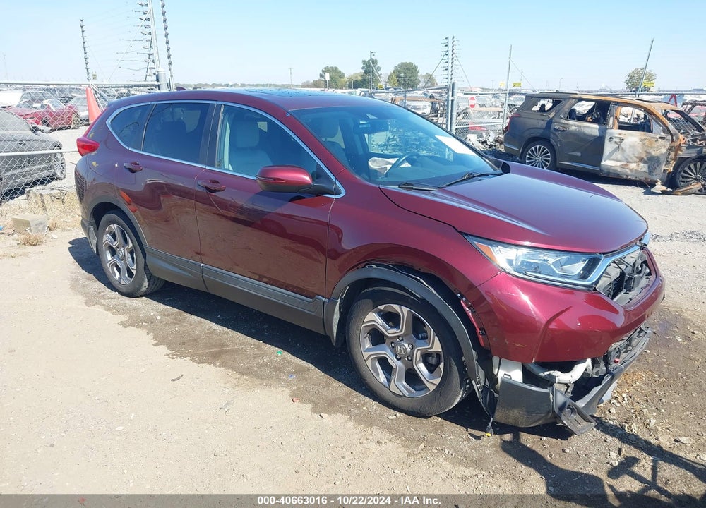 2018 HONDA CR-V EX-L/EX-L NAVI VIN: 7FARW1H81JE006953