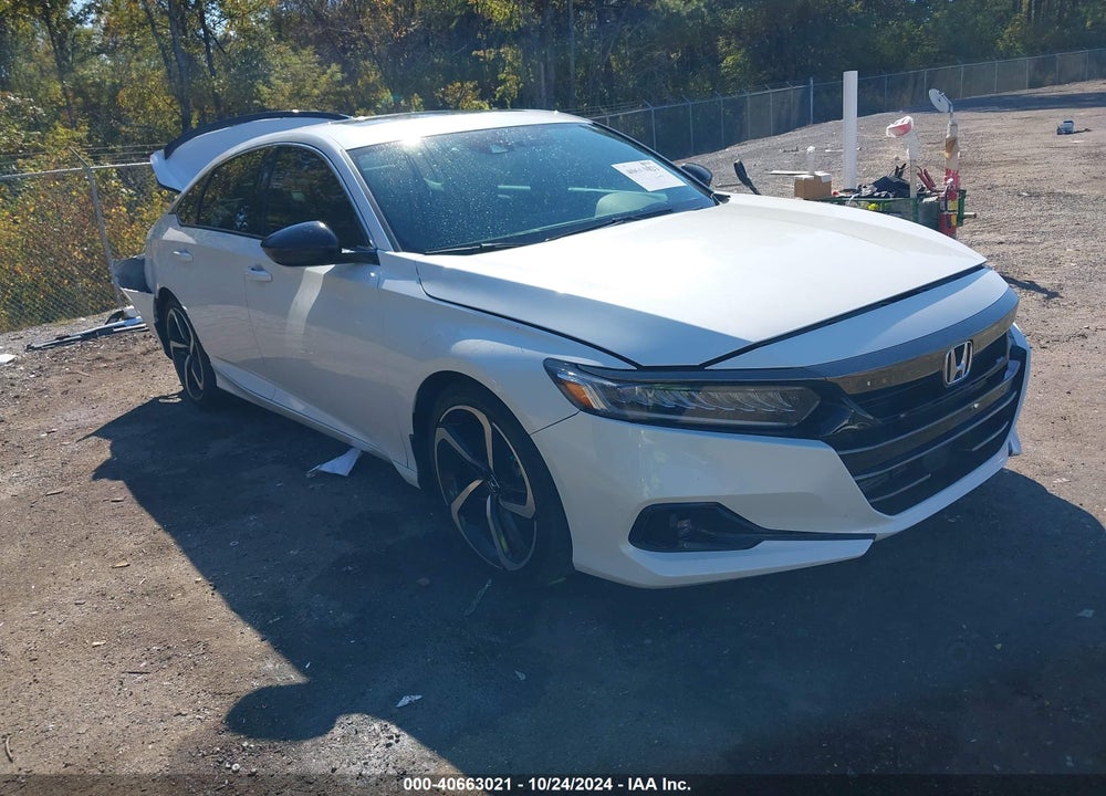 2021 HONDA ACCORD SPORT 2.0T VIN: 1HGCV2F32MA008940