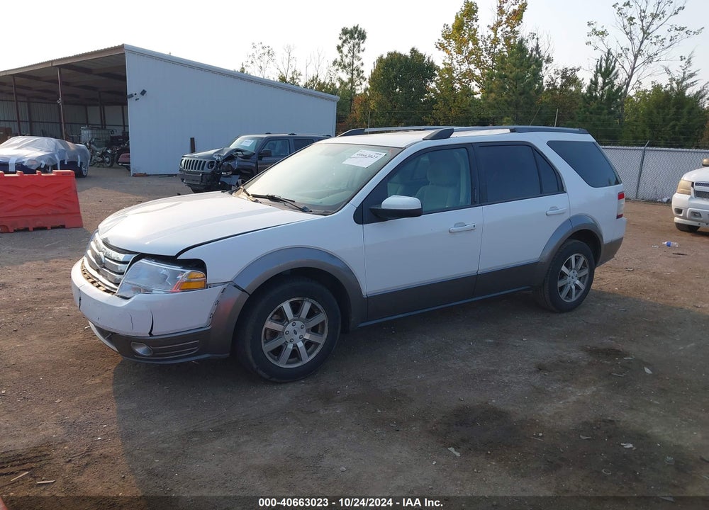 2008 FORD TAURUS X SEL VIN: 1FMDK02W38GA42271