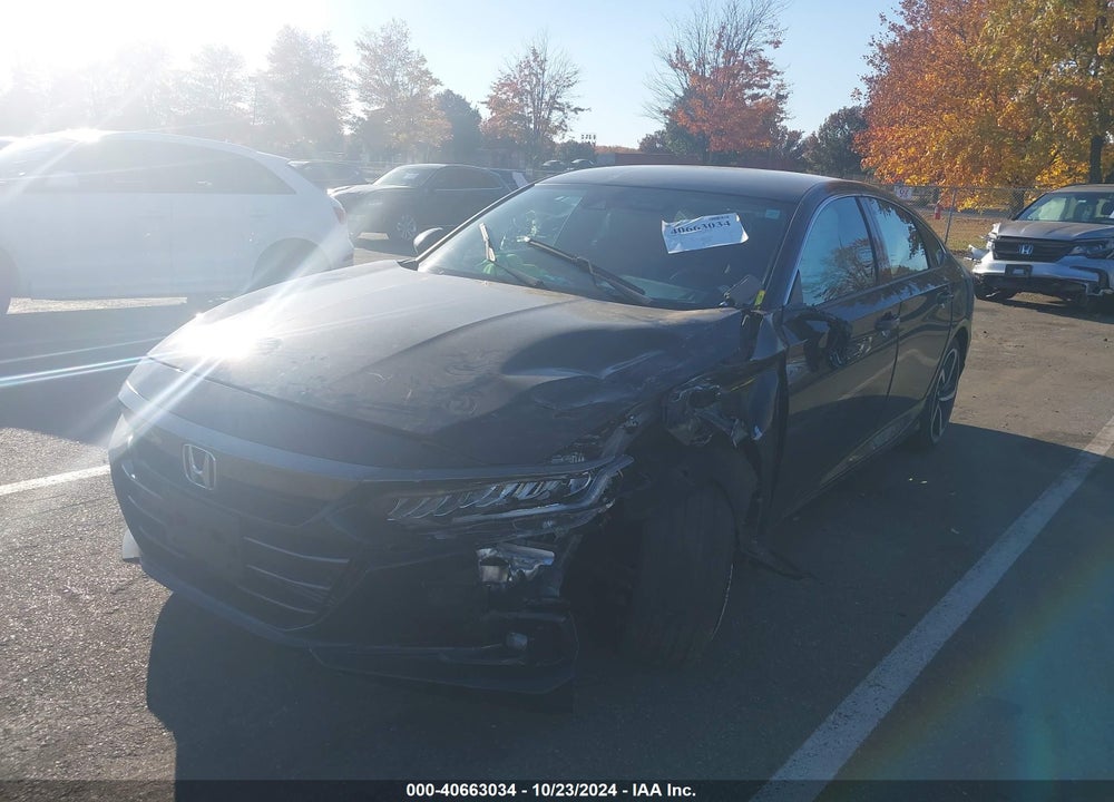 2022 HONDA ACCORD SPORT VIN: 1HGCV1F32NA117877