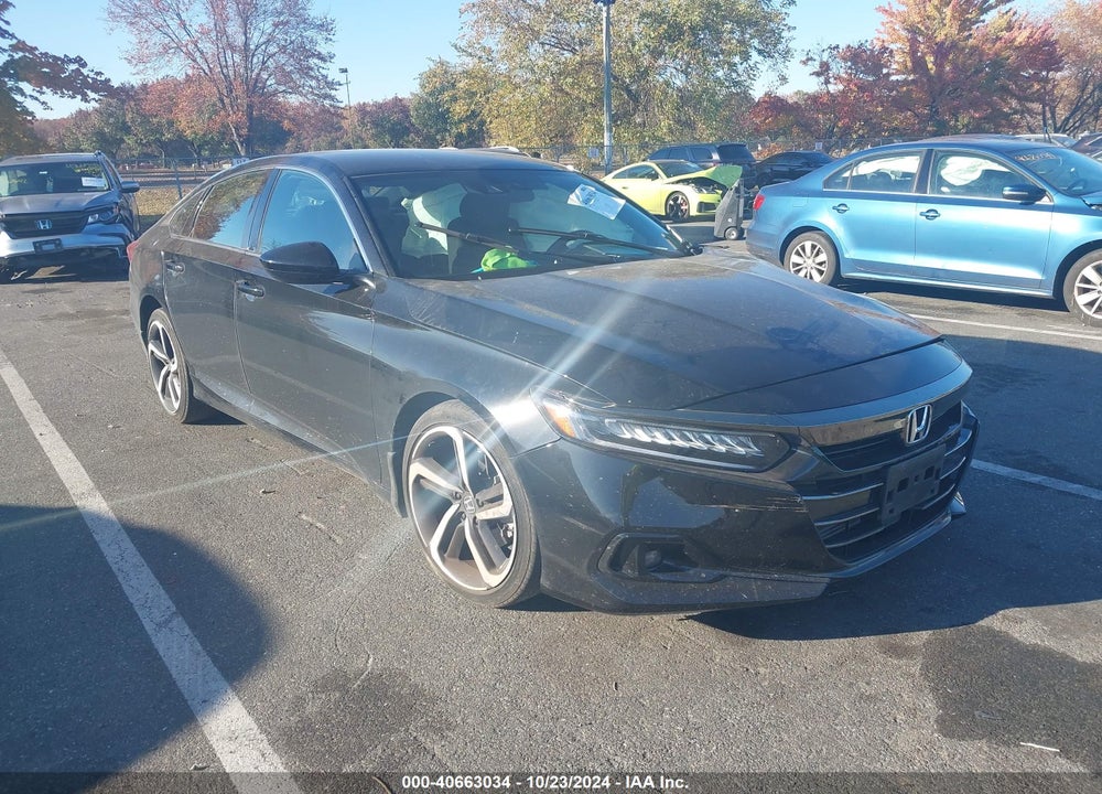 2022 HONDA ACCORD SPORT VIN: 1HGCV1F32NA117877