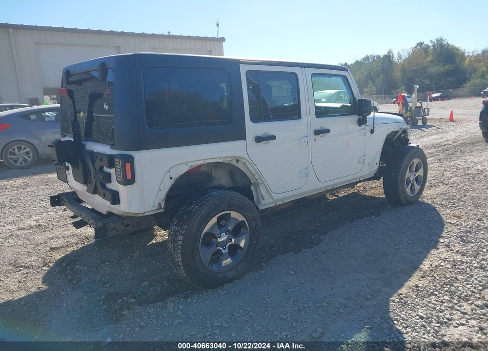 2014 JEEP WRANGLER UNLIMITED WILLYS WHEELER VIN: 1C4BJWDGXEL245698