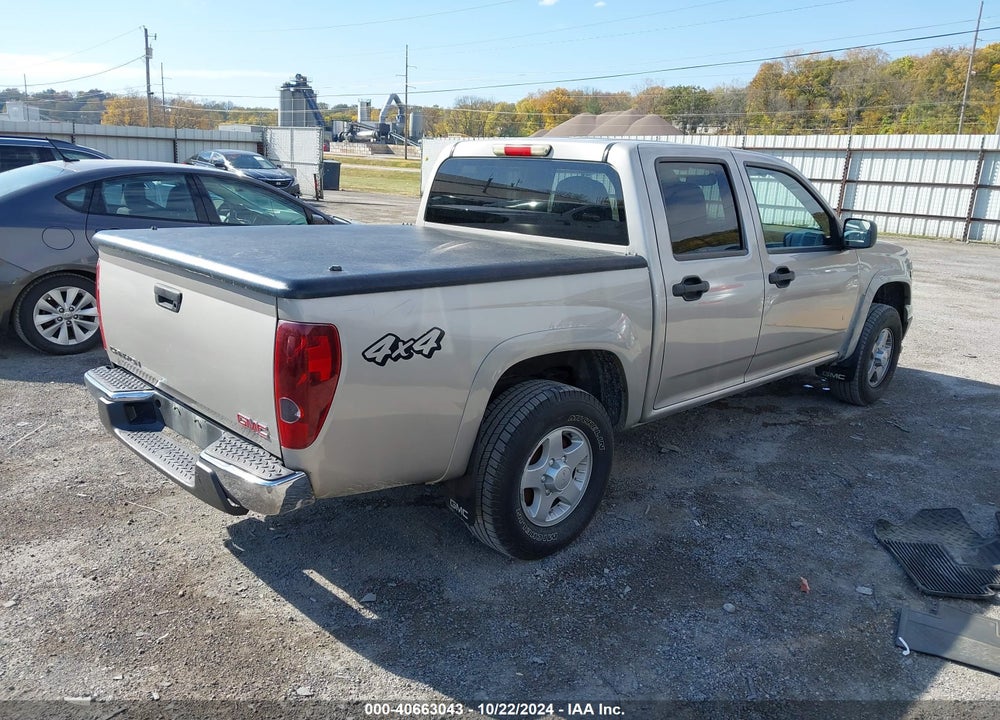 2006 GMC CANYON SLE2 VIN: 1GTDT136668137713