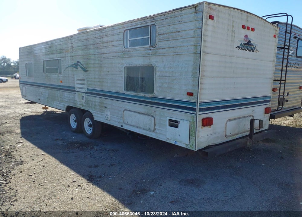 2000 NOMAD TRAILER VIN: 1SN200R22YF002606