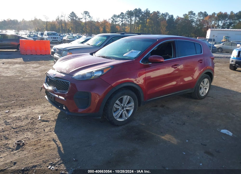 2017 KIA SPORTAGE LX VIN: KNDPM3AC5H7295094