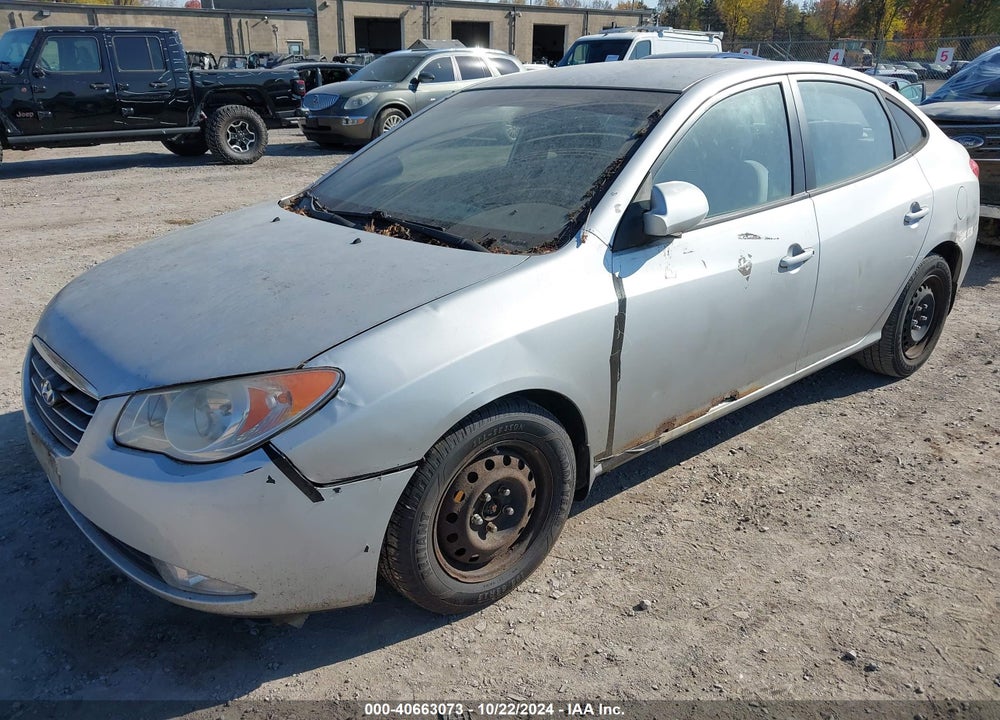 2007 HYUNDAI ELANTRA GLS/LIMITED/SE VIN: KMHDU46DX7U264431