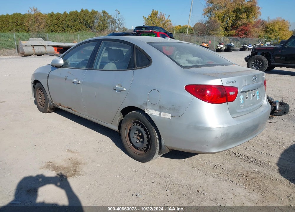 2007 HYUNDAI ELANTRA GLS/LIMITED/SE VIN: KMHDU46DX7U264431